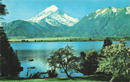 CHILE - LAKE Region Near BARILOCHE - PAN AM Airline Postcard - Chile