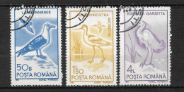 ROUMANIE N° 3921 -23-27  " OISEAUX " - Used Stamps