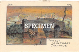 Pont Sur Le Vlavaart 1914-18 - Diksmuide - Diksmuide