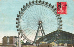 FRANCE - Paris - La Grande Roue - Attraction - Colorisé - Carte Postale Ancienne - Louvre