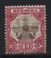 Bermuda(A21) 1902 Dry Dock. 1d. Brown & Red. Mint. Hinged. - Bermuda