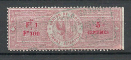 SCHWEIZ Switzerland O 1890 Canton De Genève Timbre Estampillé Revenue Tax Steuermarke - Fiscale Zegels