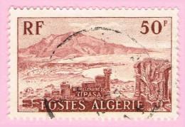 Algérie 1955 - 327 Obl. Tipasa - Gebruikt