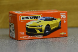 Mattel - Matchbox 70 Years 33/100 2016 "CHEVY" Chevrolet Camaro Convertible - Matchbox (Mattel)
