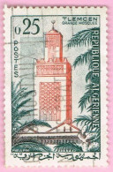 Algérie 1962 - YT N°366 Obl. Mosquée Tlemcen - Usati