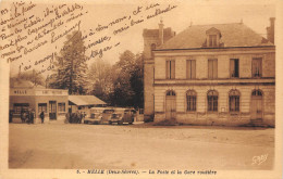 79-MELLE- LA POSTE ET LA GARE ROUTIERE - Melle