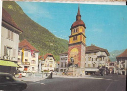 CPSM - Suisse UR - Altdorf - Tellsplatz Mit Telldenkmal  - PRIX FIXE - Altdorf