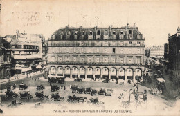 Paris * 1er * Vue Des Grands Magasins Du Louvre * Pub Publicité * Attelage - Paris (01)