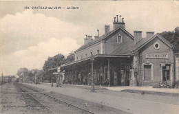 72-CHATEAU-DU-LOIR- LA GARE - Chateau Du Loir