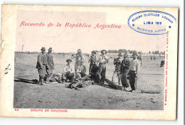 CPA Argentine Buenos Aires Recuerdo De La Republica Argentina - Argentinië