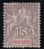 Indochine N°19 - Neuf * Avec Charnière - TB - Unused Stamps
