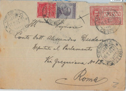 75686  - ITALY - POSTAL HISTORY - ADVERTISING  Stamps On COVER :  Music 1925 - Reklame