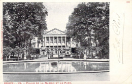 BELGIQUE - Bruxelles - Palais De La Nation Et Le Parc - Carte Postale Ancienne - Bauwerke, Gebäude