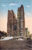 BELGIQUE - Bruxelles - Eglise Ste Gudule - Carte Postale Ancienne - Monumenten, Gebouwen