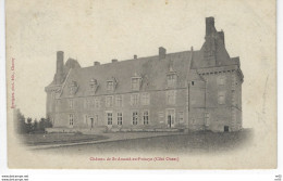 58  - Chateau De St ( Saint ) AMAND En PUISAYE ( Coté Ouest )  - CaD " St AMAND En PUYSAYE - Nievre " 1902 Timbre Blanc - Saint-Amand-en-Puisaye