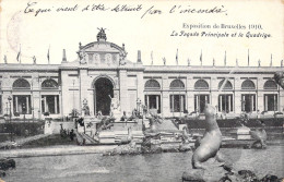BELGIQUE - Bruxelles - Exposition De Bruxelles 1910 - La Façade Principale Et Le Quadrige - Carte Postale Ancienne - Mostre Universali