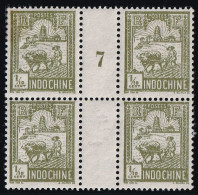 Indochine N°123 - Paire Millésime - **/* Neuf Sans/avec Charnière - TB - Unused Stamps