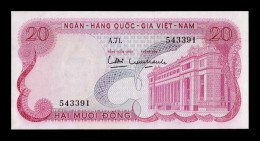 South Vietnam Del Sur 20 Dong ND (1969) Pick 24 Sc Unc - Viêt-Nam