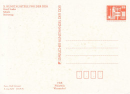 (87) PP 19/37**   X. Kustausstellung Der DDR -  Gerd Lucke - Schale - Privatpostkarten - Ungebraucht