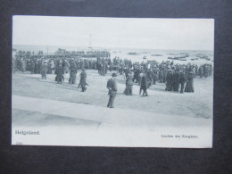 AK 1904 Helgoland Landen Der Kurgäste Verlag Reinicke & Rubin, Magdeburg - Helgoland