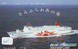 Telefonkarte Télécarte Ship (611)  Bateau - Schiff - Schip - Boot - Barco - Phonecard Japon Japan - Boats