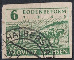 Alliierte Bes. Sachsen Bodenreform (MiNr: 85 ) 1945 - Gest Used Obl - Usati