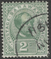 Sarawak. 1899-1908 Sir Charles Brooke. 2c Used. SG 37 - Sarawak (...-1963)