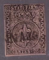 Italia Parma, 25 C. Violetto Del 1852 Usato              -FE14 - Parme