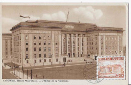 MAXIMUM CARD  POLAND - MUNICIPAL BUILDING KATOWICE - Cartoline Maximum