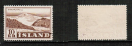 ICELAND   Scott # 304** MINT NH LIGHT CORNER CREASE (CONDITION AS PER SCAN) (Stamp Scan # 950-23) - Unused Stamps