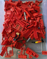 N° 90---VRAC DE PIECES ROUGES ---VOIR SCAN - Lego Technic