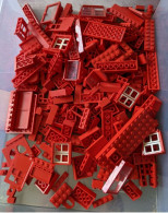 N° 89---VRAC DE PIECES ROUGES ---VOIR SCAN - Lego Technic