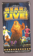 VHS Tape - Bear In The Big Blue House - Live - Infantiles & Familial