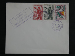 BU14 CAMEROUN FRANCAIS LETTRE 1960  IER JOUR INDEPENDANCE+ + AFF. INTERESSANT ++ - Storia Postale