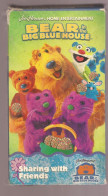 VHS Tape - Bear In The Big Blue House - Sharing With Friends - Kinderen & Familie