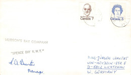 CANADA - LETTER 1974 690511 IGLOOLIK, NT > GERMANY / ZG59 - Lettres & Documents