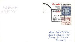 CANADA - LETTER 1975 690694 STRATHCONA SOUND, NWT > GERMANY / ZG63 - Briefe U. Dokumente