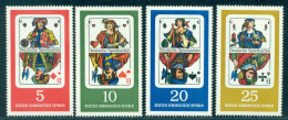 1967 Playing Cards,Jack Of Diamonds/hearts/spades/clubs,DDR,1298,MNH - Unclassified