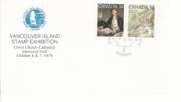 19599) Canada Philatelic Exhibition Vancouver  Post Mark Cancel 1978 - Storia Postale