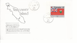 19600) Canada Vancouver Island Stamp Exhibition Postmark Cancel Victoria 1979 - Storia Postale