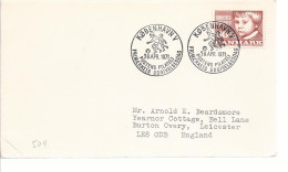 19615) Denmark Kobenhavn V Postmark Cancel 1971 First Day Cover FDC - Lettres & Documents