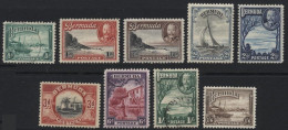 Bermuda (A27) 1936 George V Pictorial Set. Used & Unused. Hinged. - Bermuda