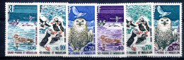 Saint Pierre Et Miquelon         Oiseaux     425/430 ** - Unused Stamps