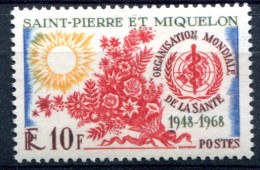 Saint Pierre Et Miquelon        379 ** - Unused Stamps