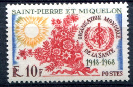 Saint Pierre Et Miquelon        379 ** - Nuevos