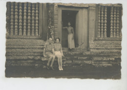 ASIE - CAMBODGE - ANGKOR VAT - Belle Carte Photo Des Années 30 - Cambodge