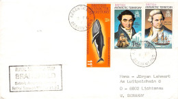 BRIT. ANTARCTIC T. - LETTER 1981 R.R.S. "BRANSFIELD" / ZG82 - Briefe U. Dokumente