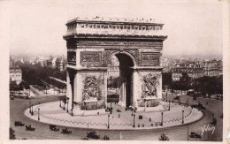 FRANCE - PARIS - Arc De Triomphe - Edit. Yvon - Animé - Carte Postale Ancienne - Arc De Triomphe