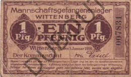 Wittenberg - Noodgeld/Argent De Nécessité/Notgeld - WOI - Gevangenenkamp (C4375) - Andere & Zonder Classificatie