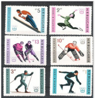 Olympische Spelen  1964 , Bulgarije - Reeks Postfris - Invierno 1964: Innsbruck